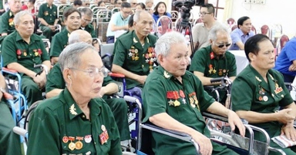 Chi tiết trợ cấp ưu đãi một lần với người có công