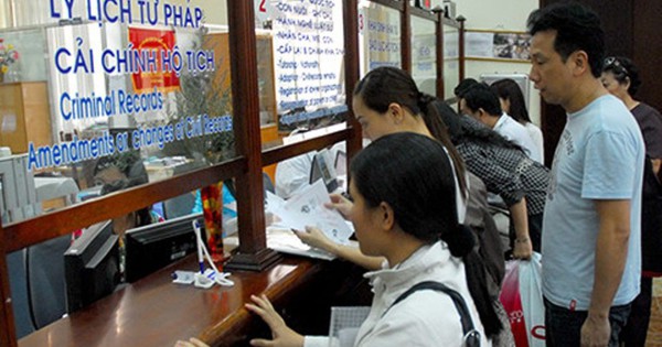 Đề xuất thí điểm phân cấp việc cấp Phiếu lý lịch tư pháp tại 3 tỉnh thành