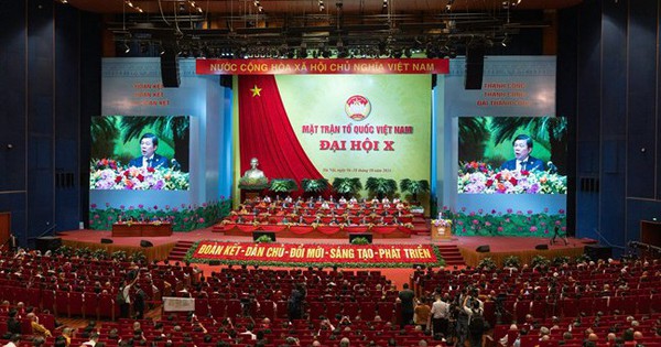 KHAI MẠC TRỌNG THỂ ĐẠI HỘI ĐẠI BIỂU TOÀN QUỐC MẶT TRẬN TỔ QUỐC VIỆT NAM LẦN THỨ X