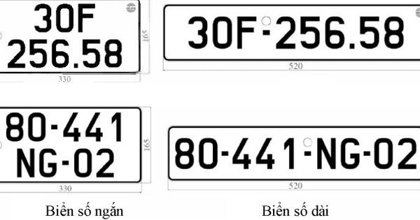 Màu sắc, seri, ký hiệu biển số xe của cơ quan, tổ chức, cá nhân từ 01/01/2025