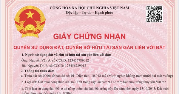 TOÀN VĂN: Dự thảo Thông tư quy định về Giấy chứng nhận quyền sử dụng đất (Sổ đỏ, Sổ hồng)