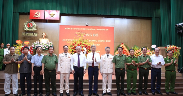 Thủ tướng bổ nhiệm 2 tân Thứ trưởng Bộ Công an