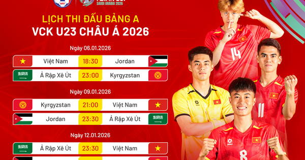 U23 아시안컵 2026 일정 관련 이미지